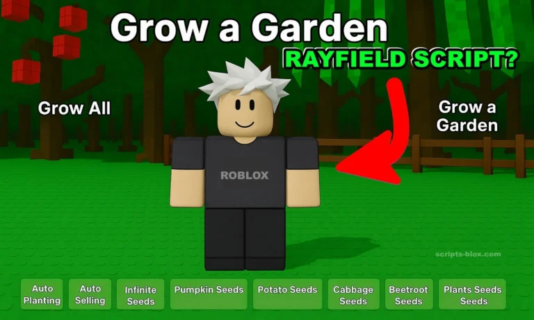 Read more about the article Grow a Garden Rayfield [UPDATED] Script Roblox (2025)