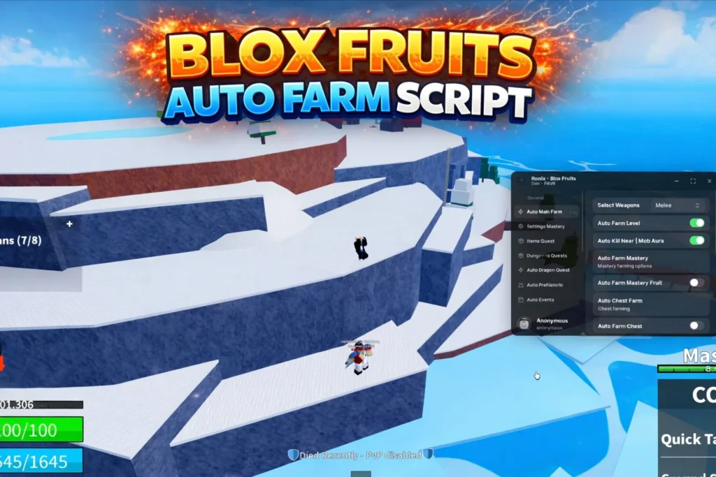 Blox Fruits Auto Farm Script