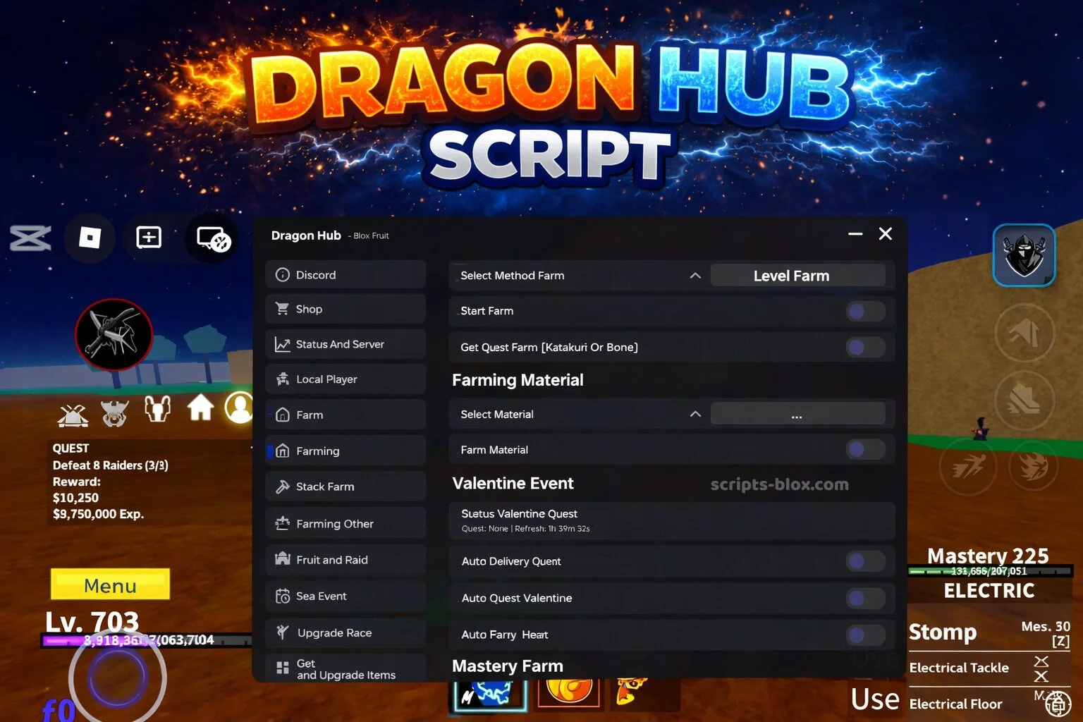 Unique Hub Script Dragon Hub Script - Roblox Blox Fruits Script (2026) » Roblox Scripts ...