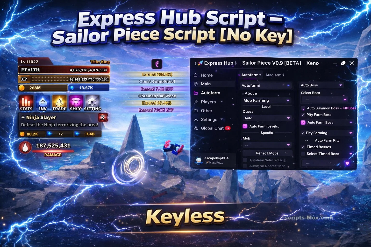 Express Hub Script - Roblox Sailor Piece Script [No Key] » Roblox ...