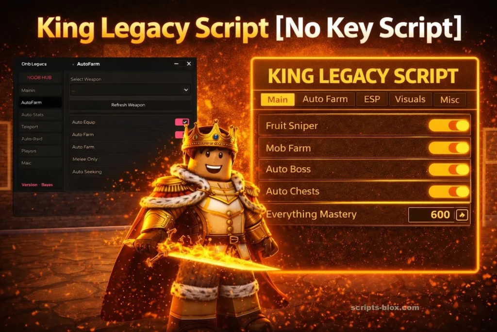 King Legacy Script