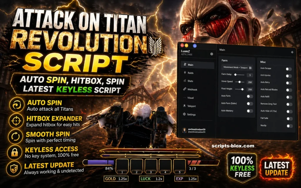 Attack on Titan Revolution Script