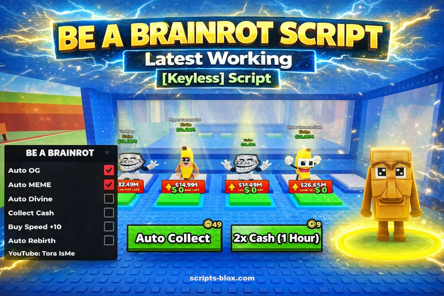 Be a Brainrot Script - Roblox (Keyless Script) » Roblox Scripts Hub ...