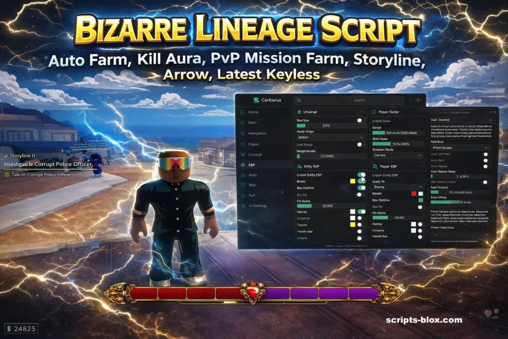 Bizarre Lineage Script