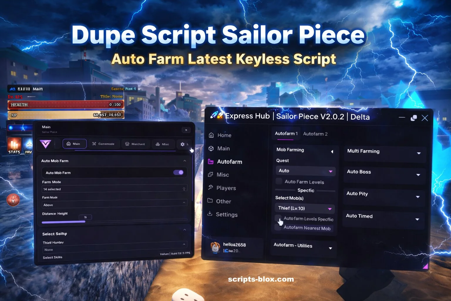Dupe Script Sailor Piece » Auto Farm (Keyless Script) » Roblox Scripts ...