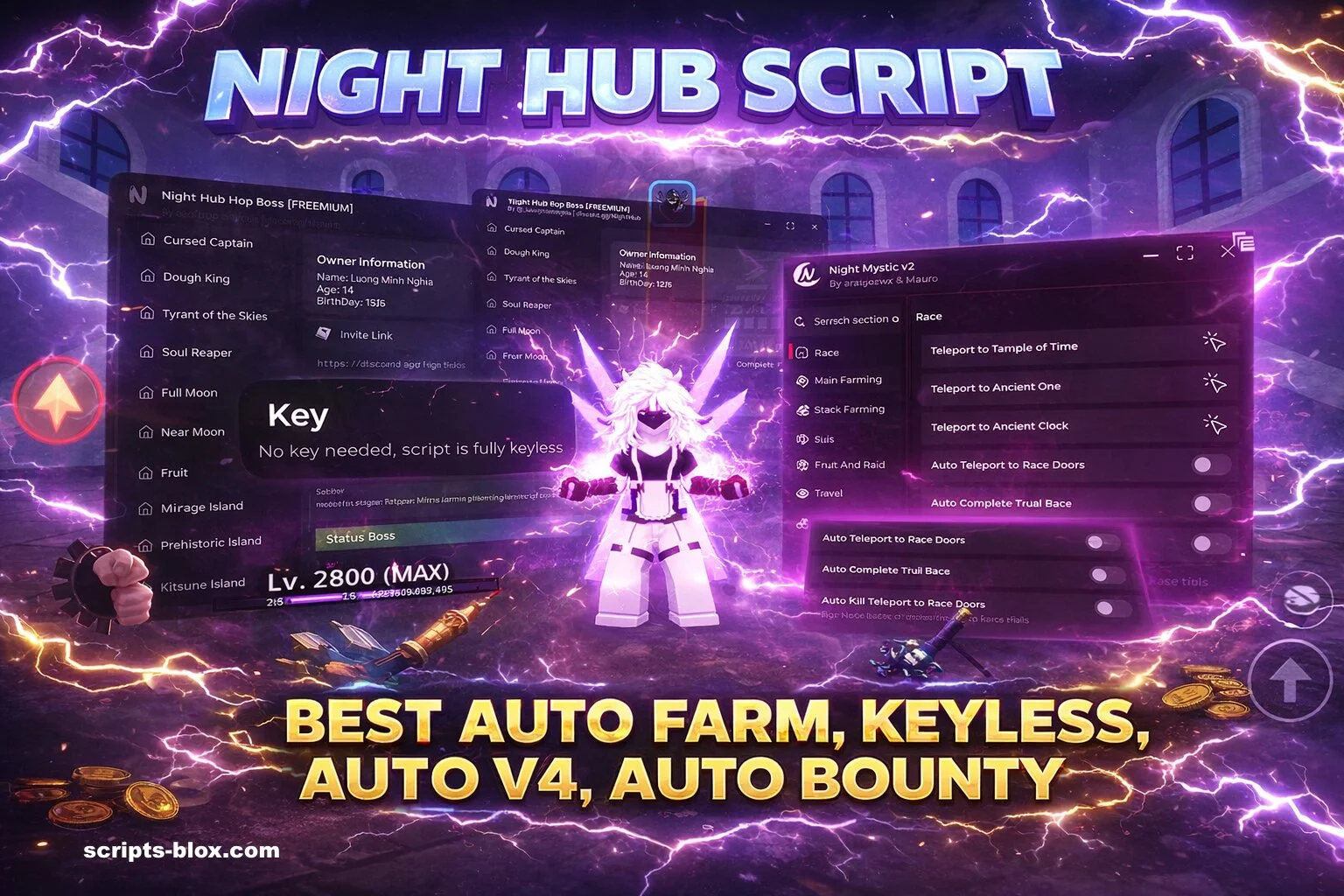 Unique Hub Script Night Hub Script - Roblox Blox Fruits Script » Roblox Scripts Hub ...