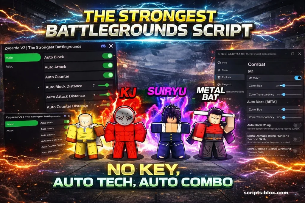 The Strongest Battlegrounds Script