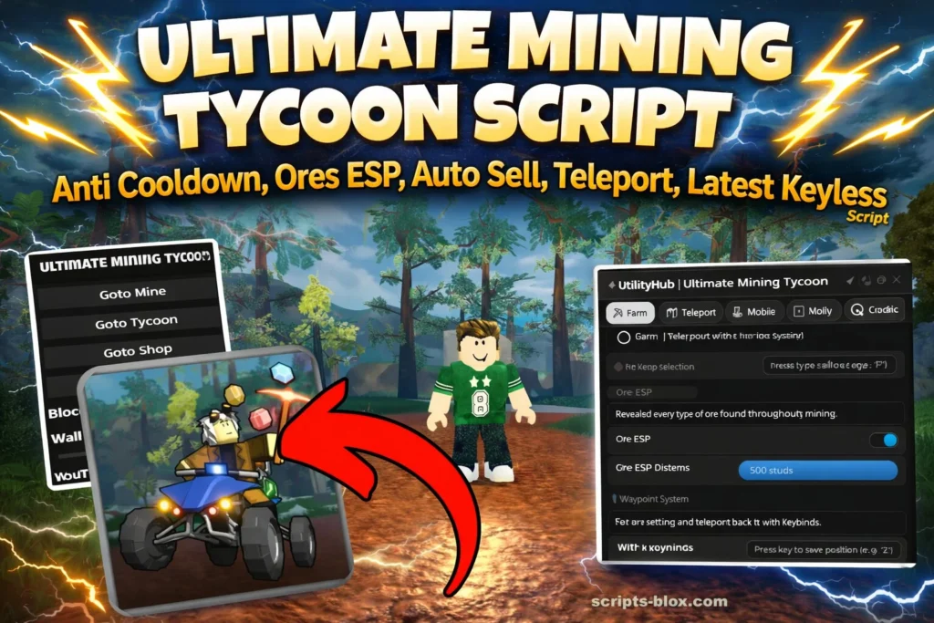 Ultimate Mining Tycoon Script