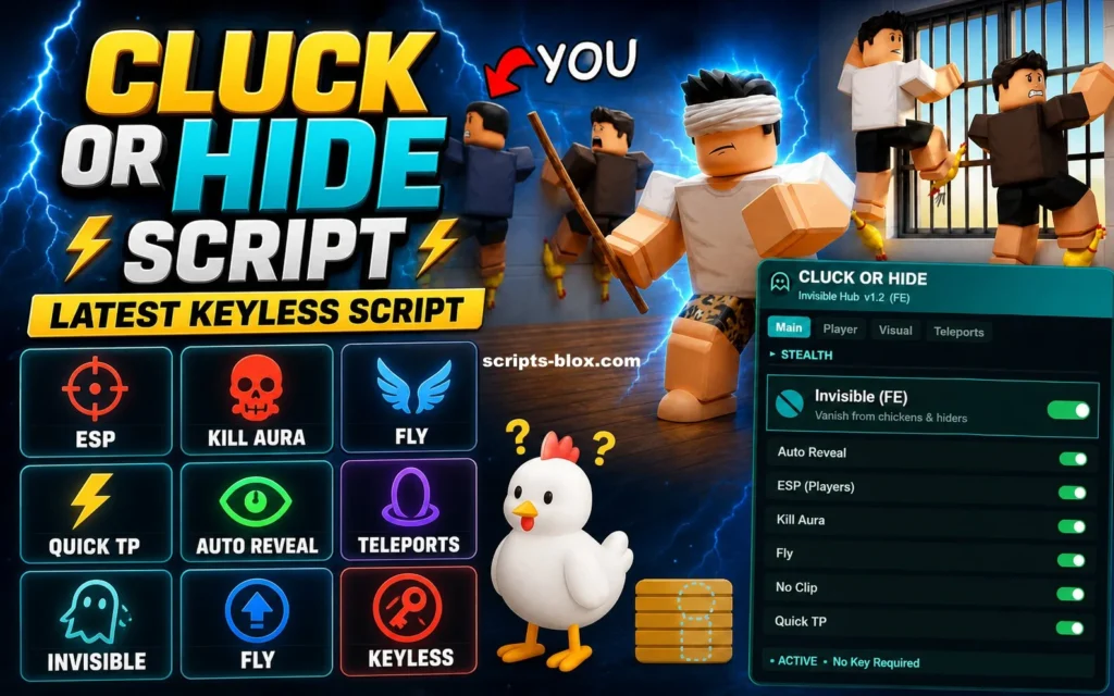 Cluck or Hide Script
