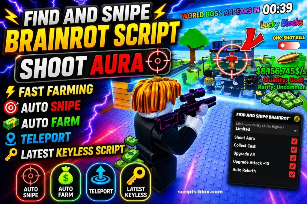 Find and snipe Brainrot Script