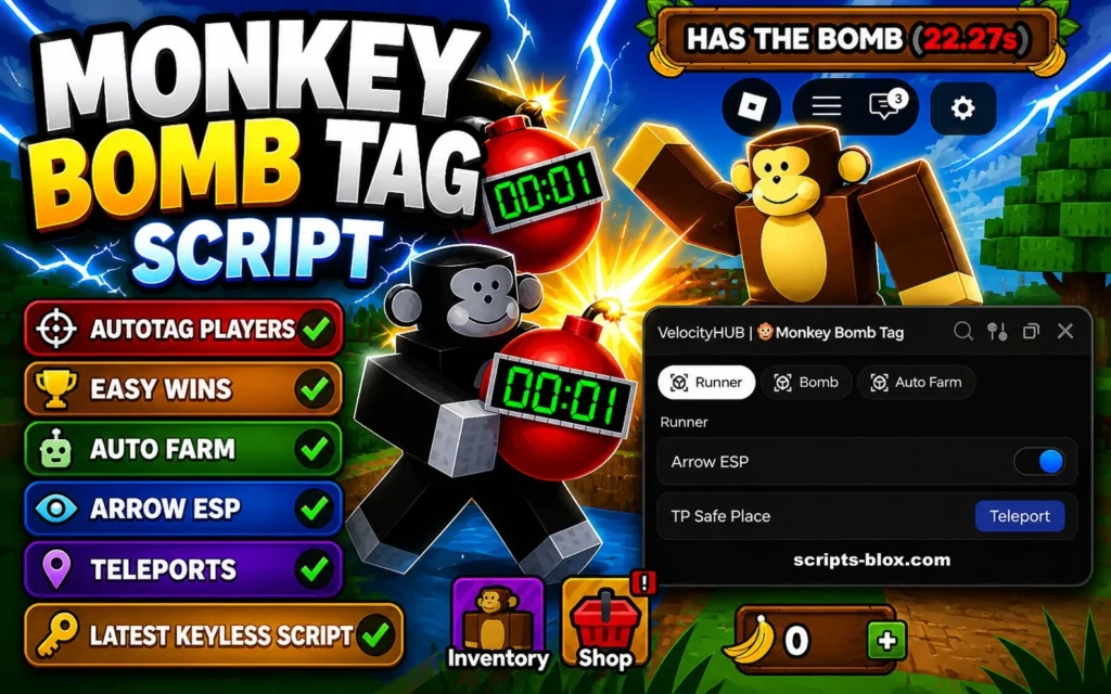 Monkey Bomb Tag Script