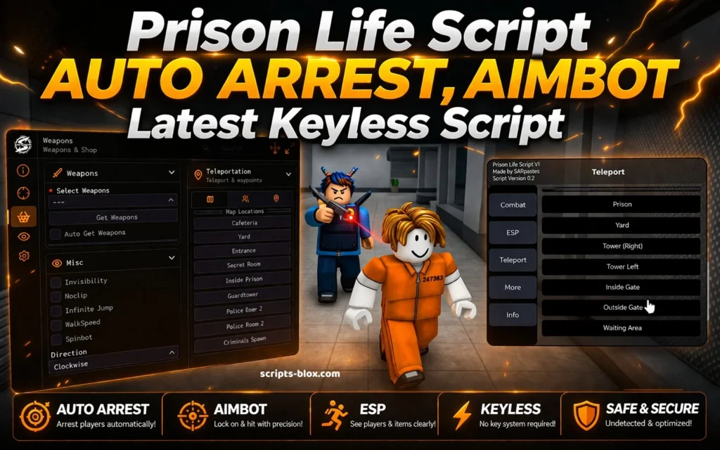 Prison Life Script