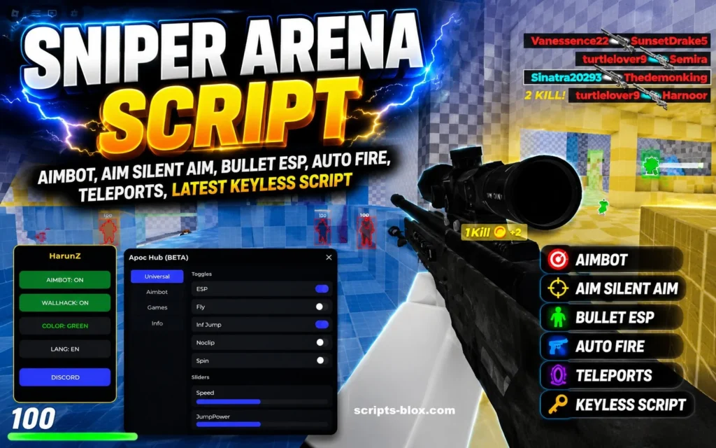 Sniper Arena Script