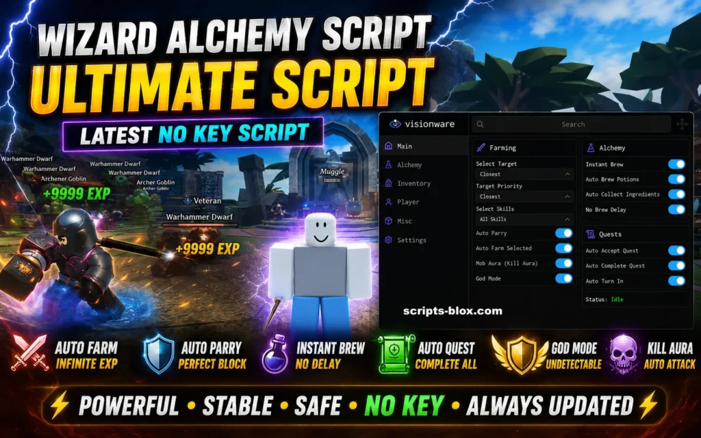 Wizard Alchemy Script