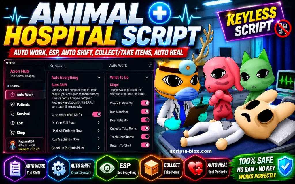 Animal Hospital Script