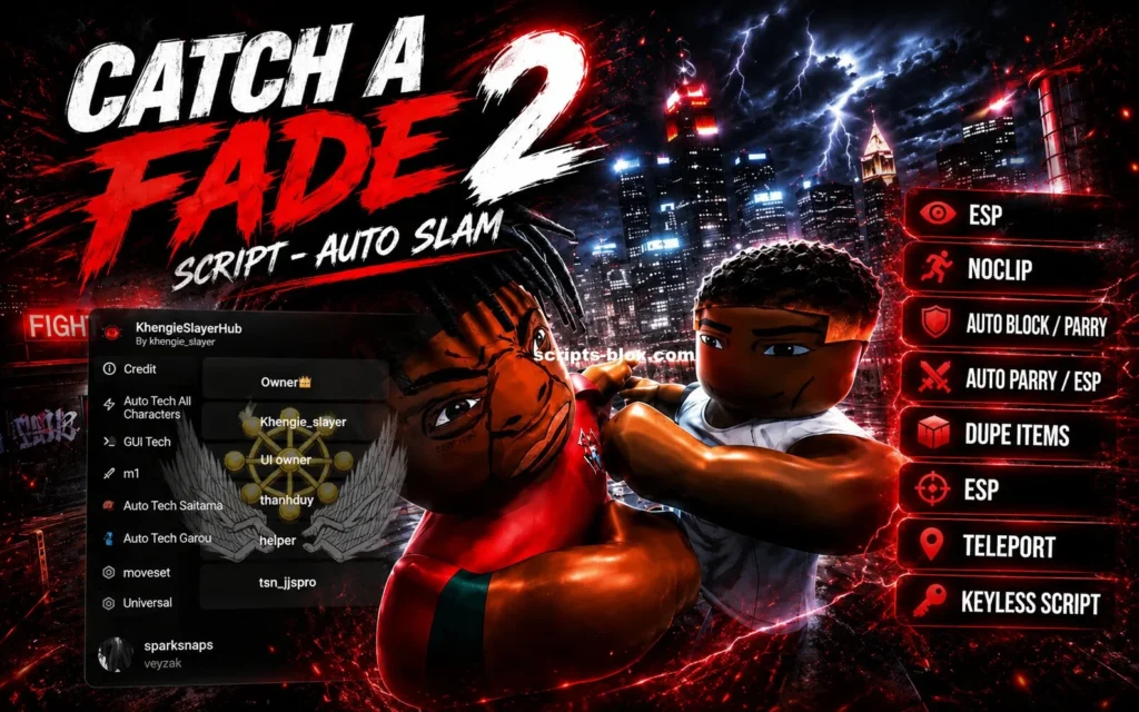 Catch A Fade 2 Script