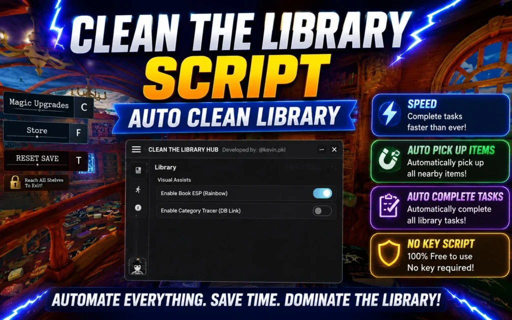 Clean The Library Script