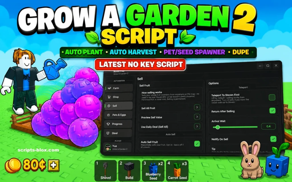 Grow a Garden 2 Script