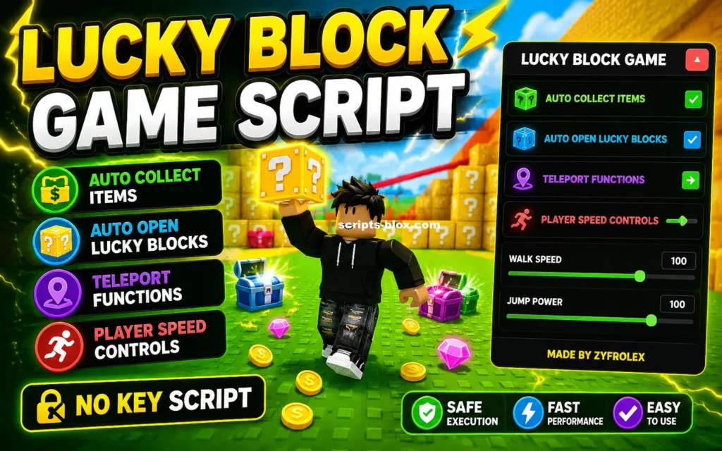Lucky Block Game Script