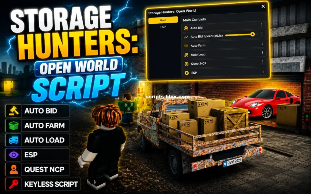 Storage Hunters Open World