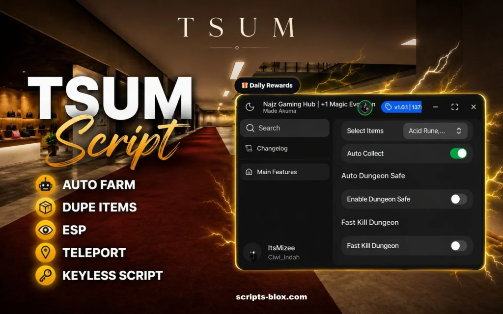 TSUM Script