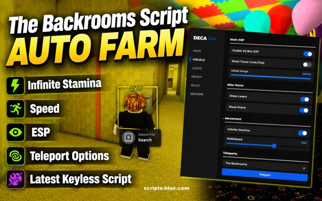 The Backrooms Script